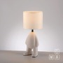 Stolní lampy dekorační - LD 14191-39 TED Stolní lampa béžová, stojící postava, látkové stínidlo, vypínač na kabelu - JUST LIGHT - foto 9