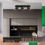 Bodová - BRILO 2840035 Isil A LED stropní bodové svítidlo, energetická třída A, 3-ramenné, 50.000h životnost, nastavitelné, černé - BRILO - foto 9