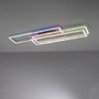 Hranatá - LD 14637-55 FELIX60 LED stropní svítidlo 101,5x71cm, stříbrná barva, RGB Rainbow, stmívatelné CCT RGB+2700-5000K - LEUCHTEN DIREKT / JUST LIGHT - foto 9