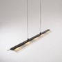 Podélná - LD 12288-18 NELE LED závěsné svítidlo černé Comfor Lift nastavitelná výška krokově stmívatelné 3000K - JUST LIGHT - foto 9