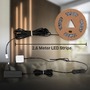 Dekorační - BRI 8018147 Startovací sada On/Off LED pásek pro nástěnné panely – 260cm, vypínač, vč. rozbočovače - BRILONER - foto 9