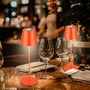 Stolní lampy dekorační - BRILO 7510012 Calida stolní lampička - 2,5W, 200lm, nabíjecí, LED, stmívatelné, RGBW, uchycení na láhev, oranžová - BRILO - foto 9