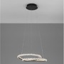 Kruhová - NV 9748165 Závěsné svítidlo GINEVRA černý hliník a akryl LED 45W 230V 3000K IP20 stmívatelné - NOVA LUCE - foto 9