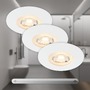 Kruhová - BRI 7047-036 3ks sada LED vestavné svítidlo, pr. 9 cm, 5 W, bílé - BRILONER - foto 9