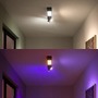 Bodová - PH 8720169318311 Hue 50610/30/P7 Hue WACA Centris stropní LED svítidlo 1x11W+GU10 2x5,7W 1560lm 2000-6500K RGB IP20 černá - PHILIPS - foto 9