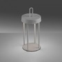 Na stůl - LD 19300-40 ANSELM LED stolní lampa na baterie mobilní 28cm dotykový stmívač IP44 zahradní svítidlo 2700K - JUST LIGHT - foto 9