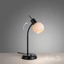 Stolní lampy dekorační - LD 12156-18 LOKI LED stolní lampa černá vypínač flexibilní nastavitelné 3000K - JUST LIGHT - foto 9
