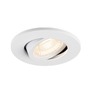 Pro zapuštěná svítidla - LA 1007092 UNIVERSAL DOWNLIGHT kryt pro downlight IP20, výkyvný, kulatý, bílý - BIG WHITE (SLV) - foto 9