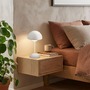 Stolní lampy dekorační - BRILO 7578016 Kugle stolní lampička - 3W, 250lm, bezdrátová, LED, stmívatelné, dotykový vypínač, teplá bílá, bílá - BRILO - foto 9