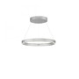 Kruhová - PN 2551-95 Paul Neuhaus LED závěsné svítidlo PURE-E-LOOP elektricky nastavitelná výška 2700-5000K šedá - PAUL NEUHAUS - foto 9