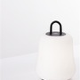 Na baterie - NV 9002877 Venkovní stolní lampa JIGRA černý hliník a akryl LED 2W 3000K 3,7V 339st. IP54 vypínač na těle / USB kabel - NOVA LUCE - foto 9