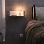 Dekorativní - P 96774 Nástěnné svítidlo Devara USB C E27 230V max. 40W stmívatelné bílá mat - PAULMANN - foto 9