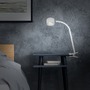 Stolní lampy s klipem - BRILO 2499016 Tari LED lampička na psací stůl, stmívatelné, magnetická hlava, bílé - BRILO - foto 9