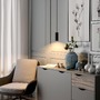 Subtilní - IMPR 342255 Deko-Light závěsné svítidlo Can 150, 1x 7,5 W GU10, černá - foto 9