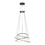 Kruhová - PN 2566-15 LED závěsné svítidlo PURE E-Flying Rings elektrické 2700-5000K šedá mystic - PAUL NEUHAUS - foto 9