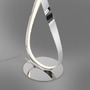 Stojací lampy - PN 720-17 LINDA LED stojací svítidlo chrom zakřivené šňůrový stmívač lesklé designové 3000K - PAUL NEUHAUS - foto 9