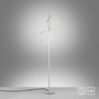 Stojací lampy - LD 15396-21 MINI RITUS LED stojací svítidlo stříbrné lampa na čtení s nožním vypínačem jednoduchý design 3000K - JUST LIGHT - foto 9