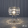 Stolní lampy dekorační - PN 4092-00 FUNGUS LED stolní lampa transparentní, sklo tvaru houby, pr.25cm, vypínač - PAUL NEUHAUS - foto 9