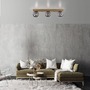 Dekorativní - LD 11393-79 GREEN WIDO LED stropní svítidlo 3 ramenné dřevo kouřová barva v udržitelném designu IP20 - LEUCHTEN DIREKT / JUST LIGHT - foto 9