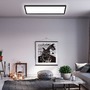 Hranatá - BRILO 7402415 Ultraplochý LED panel s přímým a nepřímým osvětlením, 29,3 cm, LED, 22 W, 3000 lm, černá (starý kód: BRILO 7402-415) - BRILO - foto 9