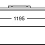 Hranatá - BRILO 7381-416 CCT svítidlo LED panel, 119,5 cm, 38 W, bílé - BRILO - foto 9