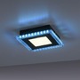 Hranatá - LD 14510-18 ACRI LED stropní svítidlo černé RGB, CCT stmívatelné s dálkovým ovládáním RGB+2700-5000K - LEUCHTEN DIREKT / JUST LIGHT - foto 9