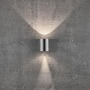 Nástěnná - NOR 49701034 Venkovní nástěnné svítidlo Canto 2 2x6W LED nerez ocel čirá - NORDLUX - foto 9