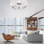 Dekorativní - PN 8321-17 TANJA LED stropní svítidlo chrom stmívatelné paměťová funkce moderní SimplyDim 3000K - PAUL NEUHAUS - foto 9