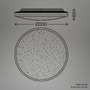 Kruhová - BRILO 3895014 BRILONER Stela stropní svítidlo pr.33 cm - 22W, 2400lm, LED, stmívatelné, CCT, dálkový ovladač, matný chrom 3895014 - foto 9