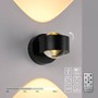 Nepřímé osvětlení - LD 19330-18 LED nástěnné svítidlo na baterie AKKU-CHIA, černá,, 3000K - JUST LIGHT - foto 9