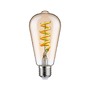 E27 - P 29158 Filament 230V Smart Home Zigbee 3.0 LED žárovka ST64 E27 6,3W RGBW+ stmívatelné zlatá - PAULMANN - foto 9