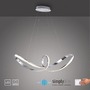 Dekorativní - PN 8292-17 MELINDA LED závěsné svítidlo chrom stmívatelné Simplydim paměťová funkce SimplyDim 3000K - PAUL NEUHAUS - foto 9