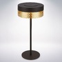 Stolní lampy dekorační - BRILO 7576015 Booha stolní lampa - 2,5W, 300lm, bezdrátová, IP44, LED, stmívatelná, teplá bílá, černá/zlatá - BRILO - foto 9