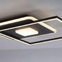 Hranatá - LD 15045-18 DOMINO LED stropní svítidlo hranaté Switchmo černá 3 krokové stmívání moderní krokově stmívatelné 3000K - LEUCHTEN DIREKT / JUST LIGHT - foto 9
