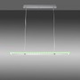 Podélná - LD 14638-55 FELIX60 LED závěsné svítidlo, stříbrná barva, stmívatelné, Rainbow RGB, paměťová funkce RGB+2700-5000K - LEUCHTEN DIREKT / JUST LIGHT - foto 9