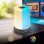 Stolní lampy dekorační - BRILO 7554015 Nubsi stolní lampička - 2,8W, 280lm, nabíjecí, LED, stmívatelné, RGB+W, antracit mat - BRILO - foto 9