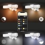 Bodová - PH 8720169318731 Hue 50608/31/P7 Hue WACA Centris stropní LED svítidlo 1x25W+GU10 3x5,7W 2810lm 2000-6500K RGB IP20 bílá - PHILIPS - foto 9