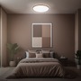 Kruhová - BRILO 7655014 Slim svítidlo LED panel pr.37,5 cm - 22W, 3000lm, dálkový ovladač, stmívatelné, kávová - BRILO - foto 9