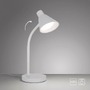Stolní lampy pracovní - LD 11248-16 PIXIE LED stolní lampa bílá s vypínačem flexibilní na psací stůl 3000K - JUST LIGHT - foto 9