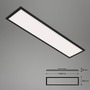 Hranatá - BRILO 7385-015 CCT svítidlo LED panel, 100 cm, 28 W, 3000 lm, černá - BRILO - foto 9