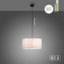 Kruhová - LD 14181-16 GREEN SOFI LED závěsné svítidlo černé s imitací dřeva 1 ramenné nadčasový design - LEUCHTEN DIREKT / JUST LIGHT - foto 9