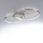 Kruhová - LD 14540-95 ASMINA LED stropní svítidlo hliník otočné světelné kruhy samostatně vypínatelné 3000K - LEUCHTEN DIREKT / JUST LIGHT - foto 9