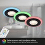 Kruhová - BRI 7040-035 LED vestavná svítidla sada, pr.8,4 cm, 3x LED, 5 W, 460 lm, černá - BRILONER - foto 9