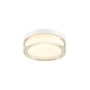 Kruhová - LA 1010210 CYFT XL Přisazené nástěnné a stropní svítidlo, 2700/3000/4000 K, 15 W, PHASE, 125°, IP65 černá / čirá - BIG WHITE (SLV) - foto 9