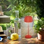 Stolní lampy dekorační - BRILO 7553012 Nabíjecí stolní lampa Riffle - 36,5 cm, 2W, 200lm, IP44, bezdrátová, LED, stmívatelná, dotykový vypínač, oranžová - BRILO - foto 9