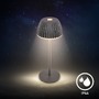 Stolní lampy dekorační - BRILO 7581015 Riffle Nano stolní lampička - 1,5W, 130lm, nabíjecí, LED, stmívatelné, dotykový vypínač, German design Award Winner 2025, antracit - BRILO - foto 9