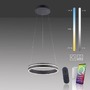 Kruhová - PN 8410-13 Q-VITO, LED závěsné svítidlo, Smart Home, průměr 40cm ZigBee 2700-5000K - PAUL NEUHAUS - foto 9
