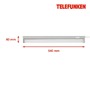 Přisazená - TF 205104TF TELEFUNKEN LED skříňkové svítidlo 54,5 cm 6,5W 700lm šedá - BRILONER - foto 9
