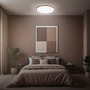 Kruhová - BRILO 7655014 Slim svítidlo LED panel pr.37,5 cm - 22W, 3000lm, dálkový ovladač, stmívatelné, kávová - BRILO - foto 9