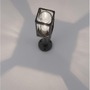 Sloupková - NV 9060193 Venkovní sloupkové svítidlo FIGO tmavě šedý hliník a čiré sklo E27 1x12W 220-240V bez žárovky IP54 - NOVA LUCE - foto 9